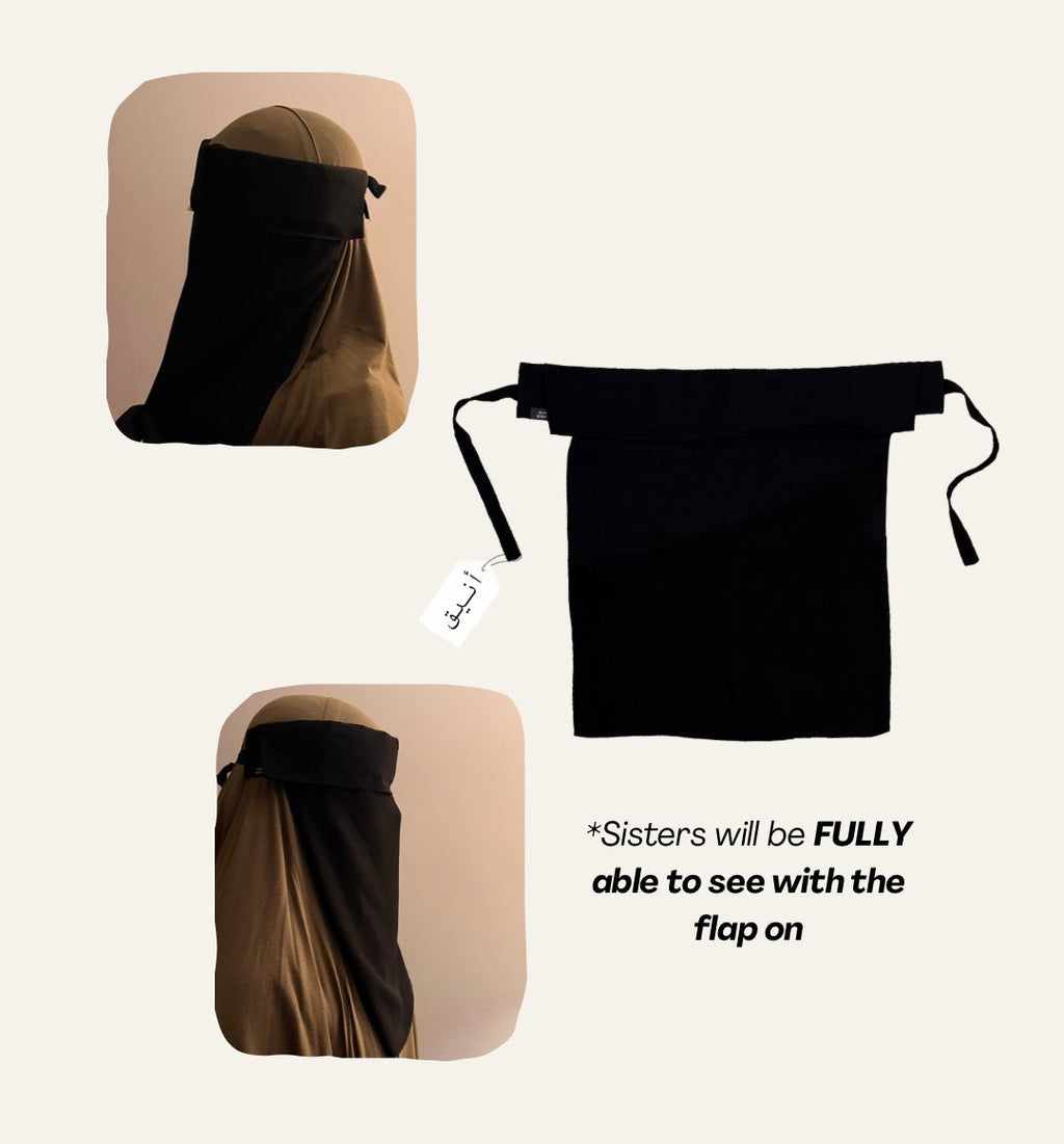 Bedoon Essm Flap Niqab